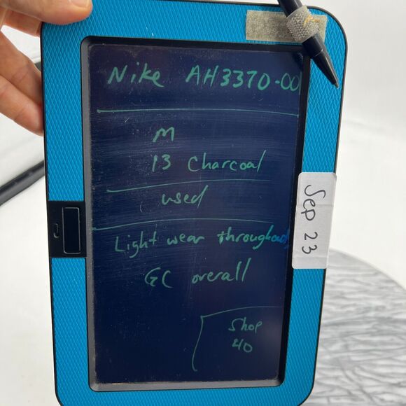 Nike Skate Shoes Mens 13 Zoom Blazer Low SB Deconstructed Anthracite Gray Canvas - Picture 10 of 11